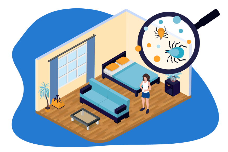 dust mites in home